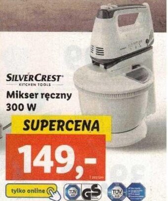 Lidl SilverCrest Mikser ręczny 300W oferta