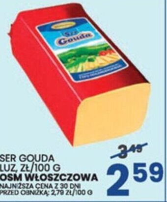 Wafelek OSM Włoszczowa Ser Gouda 100g oferta