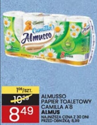 Wafelek Almus Almusso Papier toaletowy Camilla A'8 oferta