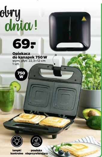Netto Opiekacz do kanapek 750 w oferta