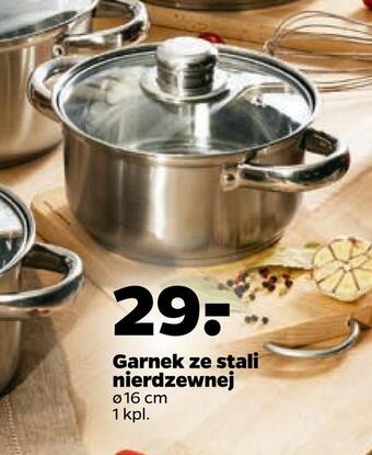 Netto Garnek ze stali nierdzewnej oferta