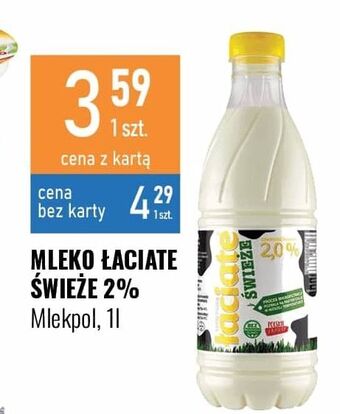 E.Leclerc Mleko 2% łaciate oferta