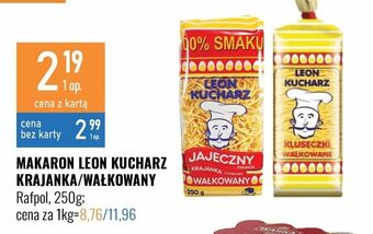 E.Leclerc Makaron kluseczki wałkowane leon kucharz oferta