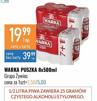 E.Leclerc Piwo warka oferta