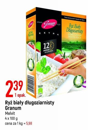 E.Leclerc Ryż biały długoziarnisty granum oferta