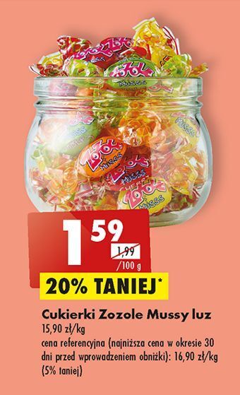 Biedronka Cukierki mix mieszko zozole oferta
