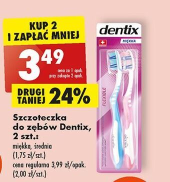 Biedronka Szczoteczka do zębów miękka dentix oferta