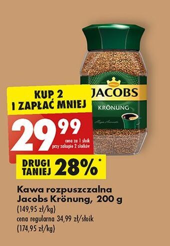 Biedronka Kawa jacobs kronung oferta