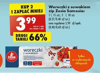 Woreczki z zamkiem 1 l zosia samosia