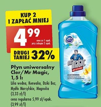 Biedronka Płyn uniwersalny magnolia mr magic oferta
