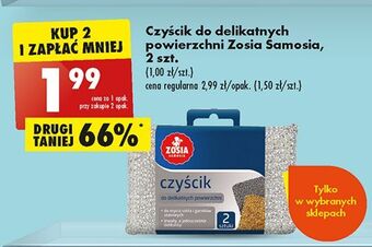 Biedronka Czyścik do delikatnych powierzchni zosia samosia oferta