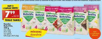 Biedronka Kaszka mleczna manna bobovita oferta