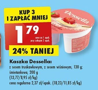Biedronka Kaszka śmietankowa dessella oferta