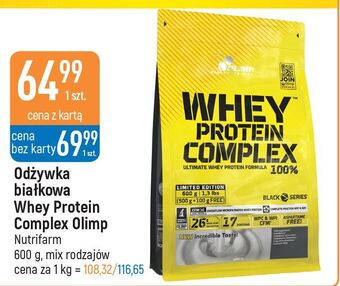 E.Leclerc Odżywka białkowa olimp sport nutrition whey protein complex 100% oferta