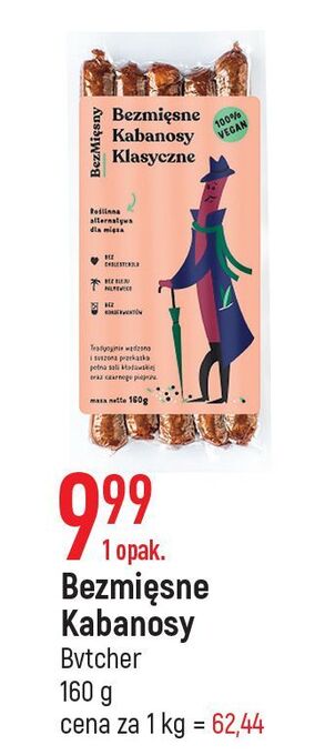 E.Leclerc Bezmięsne kabanosy klasyczne bezmięsny oferta