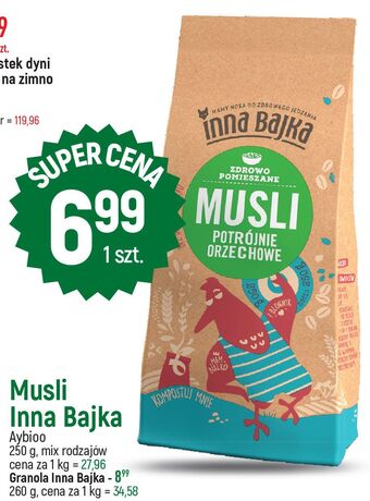 E.Leclerc Musli potrójnie orzechowe inna bajka oferta
