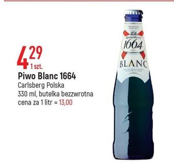E.Leclerc Piwo 1664 blanc oferta