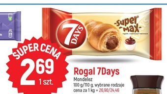 E.Leclerc Rogal z nadzieniem kakaowym 7 days super max oferta