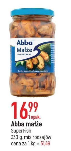 E.Leclerc Małże marynowane abba oferta