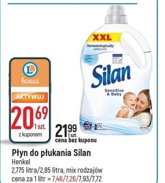 E.Leclerc Płyn do płukania sensitive & baby silan sensitive oferta