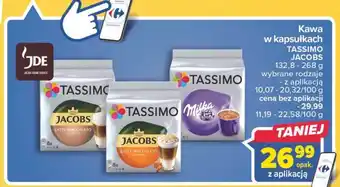 Carrefour Kawa latte macchiato caramel tassimo jacobs oferta