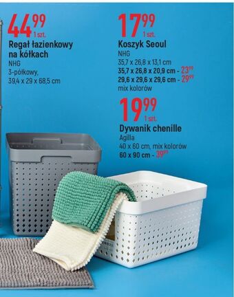 E.Leclerc Dywan chenille 40 x 60 cm agilla oferta