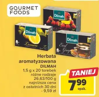 Carrefour Herbata zielona earl grey dilmah oferta