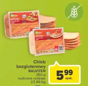 Carrefour Chleb bezglutenowy królewski balviten oferta