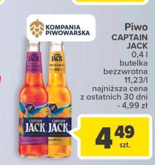 Carrefour Piwo captain jack exotic daiquiri oferta