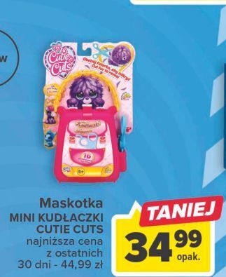 Carrefour Maskotka mini kudłaczki cutie cuts oferta