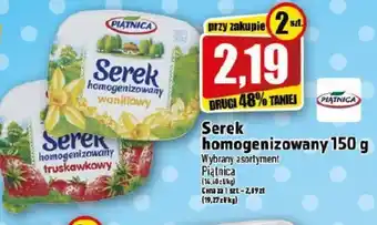 Topaz OSM Piątnica Serek homogenizowany 150g oferta