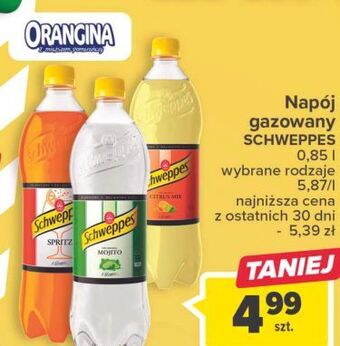 Carrefour Napój mojito schweppes oferta