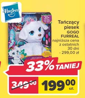 Carrefour Tańczący piesek gogo fur real hasbro oferta