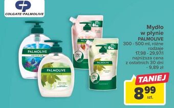 Carrefour Mydło w płynie mleczko oliwkowe - zapas palmolive naturals oferta