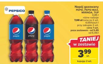 Carrefour Napój orange mirinda oferta