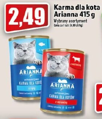 Topaz Arianna Karma dla kota 415g oferta