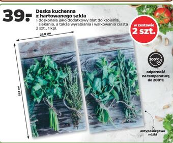 Netto Deska do krojenia szklana oferta
