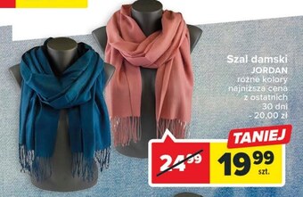 Carrefour Szal damski jordan oferta