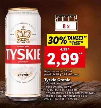 Lidl Piwo tyskie gronie oferta