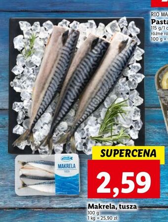 Lidl Makrela tusza oferta