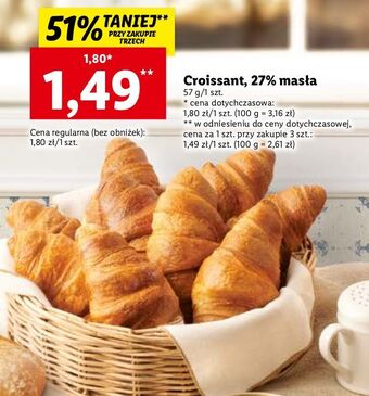 Lidl Croissant oferta