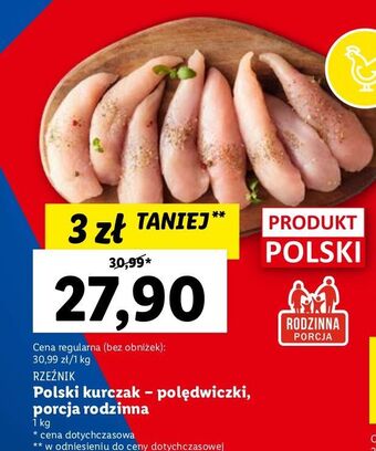 Lidl Polędwiczki z kurczaka rzeźnik codzienna dostawa oferta