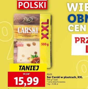 Lidl Ser carski pilos oferta