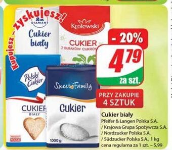 Dino Cukier biały diamant oferta