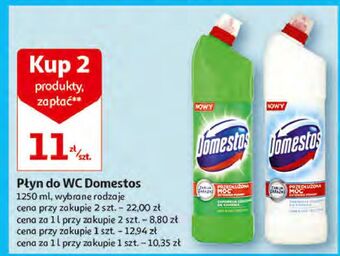 Auchan Płyn do wc pine domestos oferta