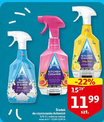 Auchan Spray do czyszczenia kuchni cytrynowy astonish oferta