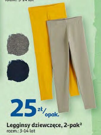Auchan Legginsy dziewczece oferta