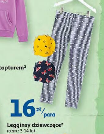 Auchan Legginsy dziewczece oferta
