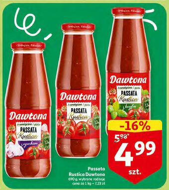 Auchan Passata z bazylią dawtona oferta