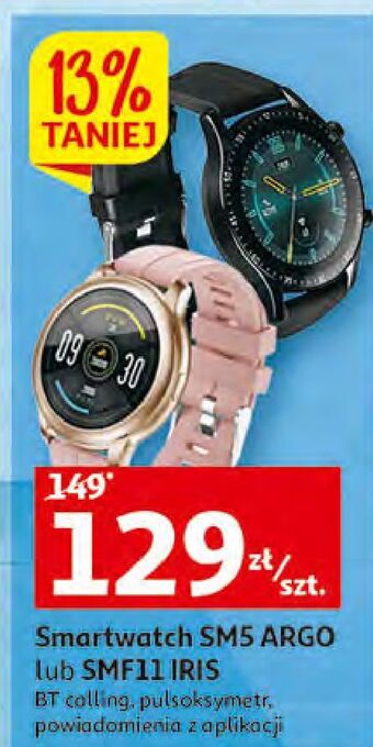 Auchan Smartwatch smf11 iris tracer oferta